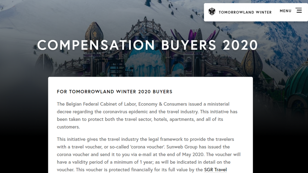 Tomorrowland Winter 2021